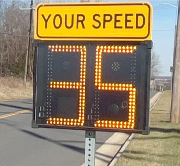 Speed Warning Signs Intended To Slow Drivers In Long Grove North Scott Press